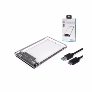 Carcasa para Discos HDD y SSD de 2.5" Orico 2139U3 Case Transparente USB 3.0 para Discos HDD y SSD de Laptop Orico 2139U3, HDD Enclosure SSD y HDD de 2.5 Pulgadas Orico 2139U3-CR-BP