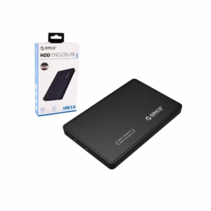 Case USB 2.0 para Disco HDD y SSD Orico 2588US Carcasa para Disco SSD y HDD de 2.5 Pulgadas hasta 4TB - Orico 2588US-V1-BK, Estuche para disco de Laptop USB 2.0