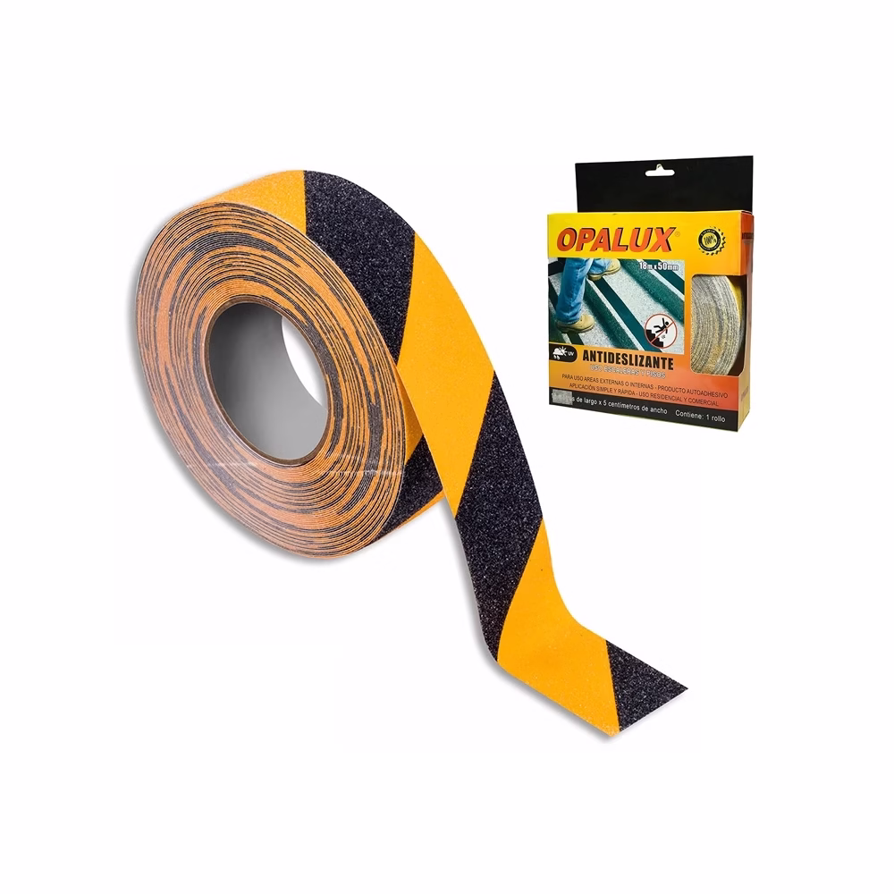 Cinta Antideslizante NegroAmarillo Opalux AN N A Cinta Fotoluminiscente de M Opalux AN N A