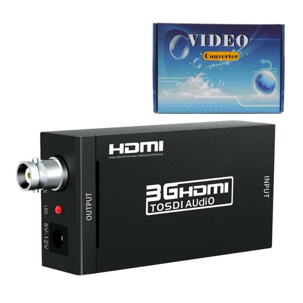 Adaptador de Video y Audio HDMI a SDI 3G Full HD 1080p American Net GP-176(H-SDI)M