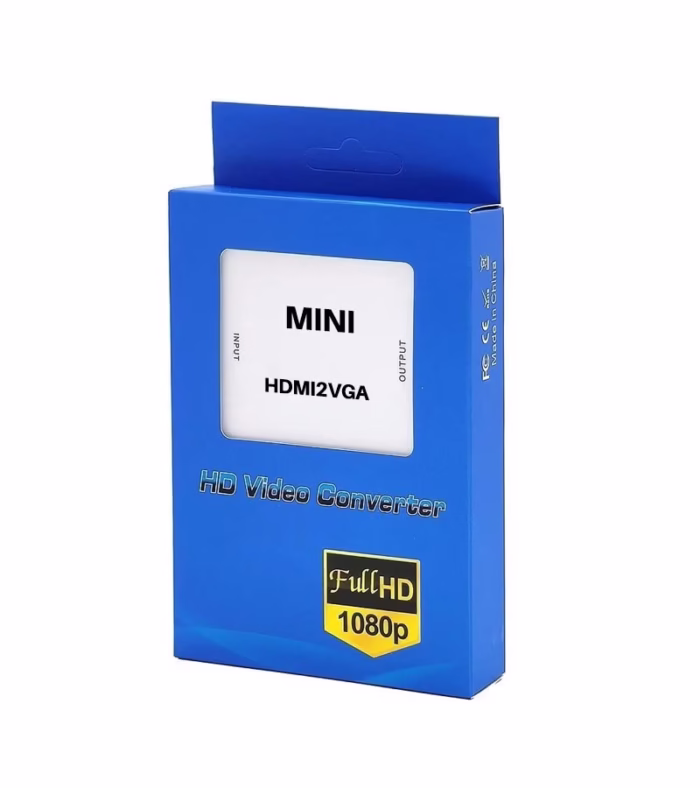 Adaptador HDMI a VGA compacto Ottoking OT  HV P