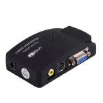 Adaptador RCA CVBS S-Video a VGA Trautech PE-AV0003