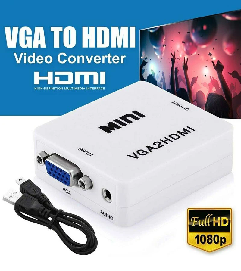 Adaptador VGA a HDMI compacto Ottoking OT-170-VH-P