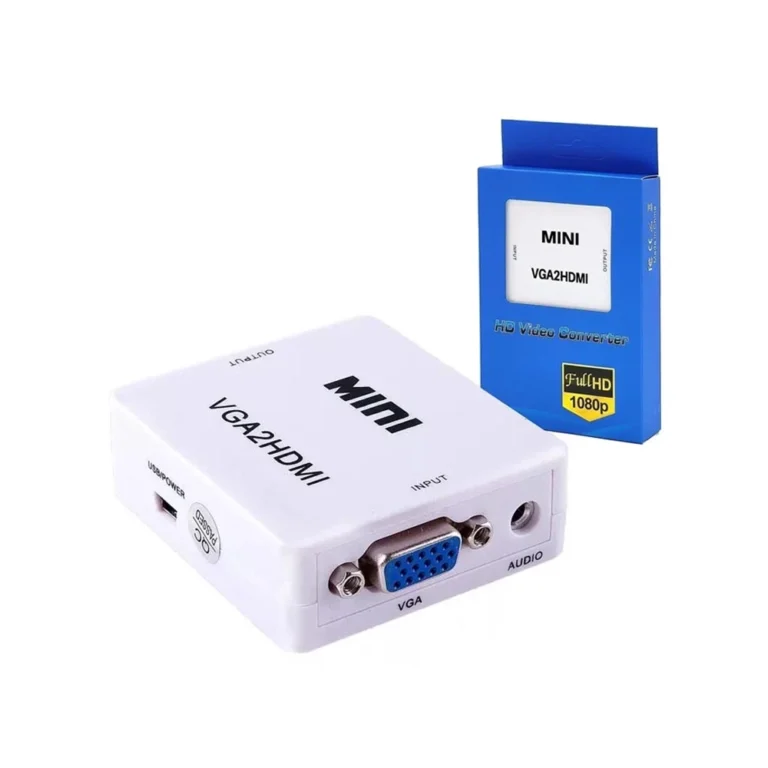 Convertidor VGA a HDMI OttoKing OT-170-VH-P Adaptador VGA a HDMI compacto Ottoking OT-170-VH-P