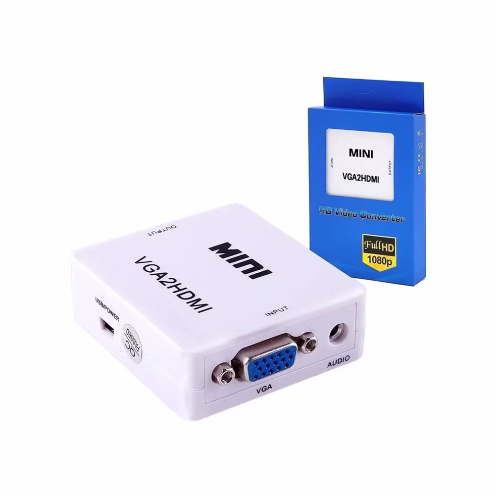 Convertidor VGA a HDMI OttoKing OT  VH P Adaptador VGA a HDMI compacto Ottoking OT  VH P