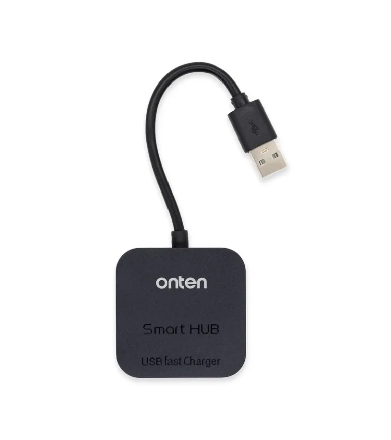 Hub Concentrador USB 2.0 de 4 Puertos Onten OTN-5210