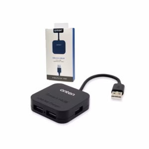 HUB USB de 4 Puertos USB 2.0 Onten OTN-5210____ Hub USB Onten OTN | Puertos para Expandir tu Conectividad