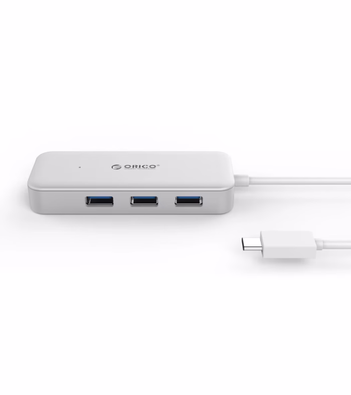 Concentrador USB  x  Puertos a USB C Orico TCU U SV BP Hub de  Puertos USB  a USB Tipo C para MAC 