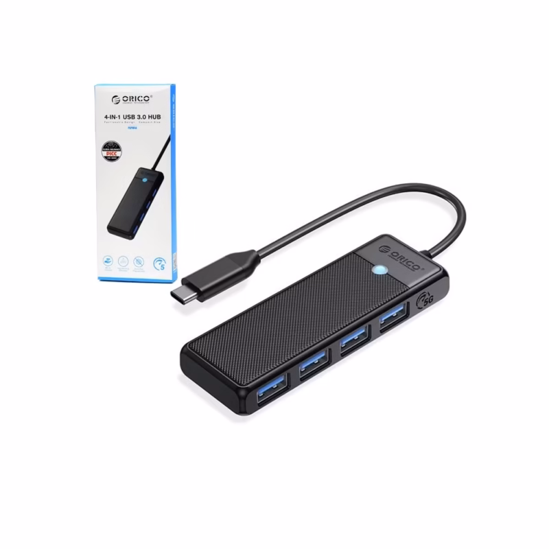 Hub USB Tipo C a  Puertos USB  Orico PAPWA | Gbps para MacBook Laptop y Tablet