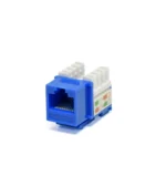 Jack Cat6 Azul de Poncheo 90° LT USA LT-458-B Keystone Jack Cat6  Color Azul - LT USA LT-458-B