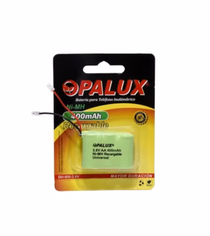 Batería Recargable de 3.6V 400mAh Ni-MH x 3 Pilas AA de 1.2v Opalux DH-400-36-V