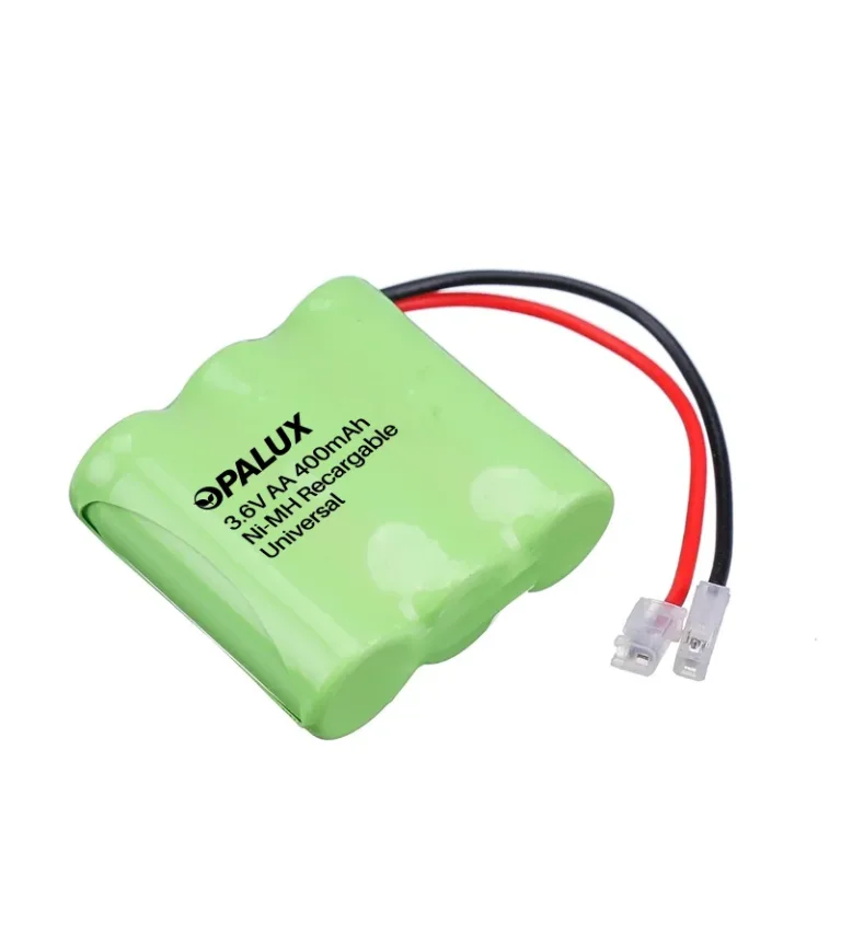 Batería Recargable de 3.6V 400mAh Ni-MH x 3 Pilas AA de 1.2v Opalux DH-400-36-V