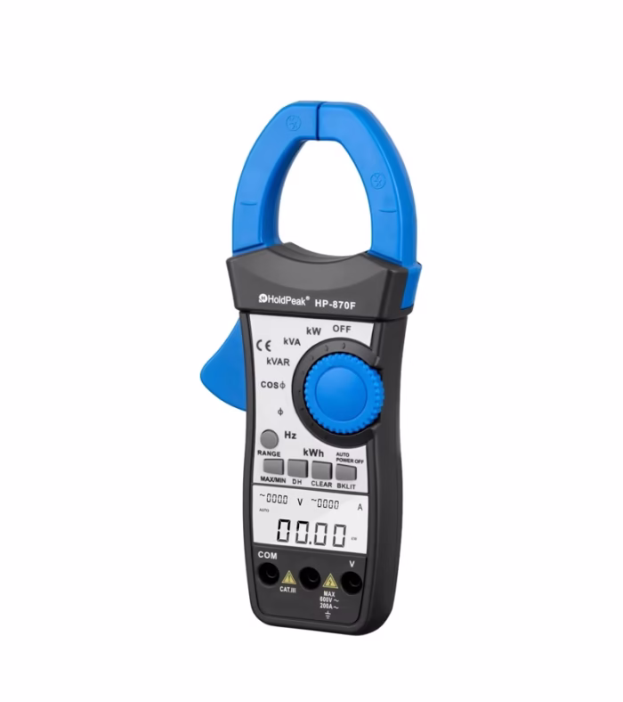 Pinza Amperimétrica con Multímetro Digital HP C HoldPeak Multímetro con Pinza Amperimétrica Digital HP C HoldPeak