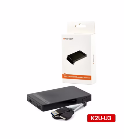 Carcasa para Disco SSD y HDD de  Pulgadas   Fideco KU U