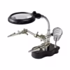 Takema ZD   Soporte Cautín con Lupa X Luz LED y Pinzas Precisión y Comodidad para tus Trabajos Electrónicos