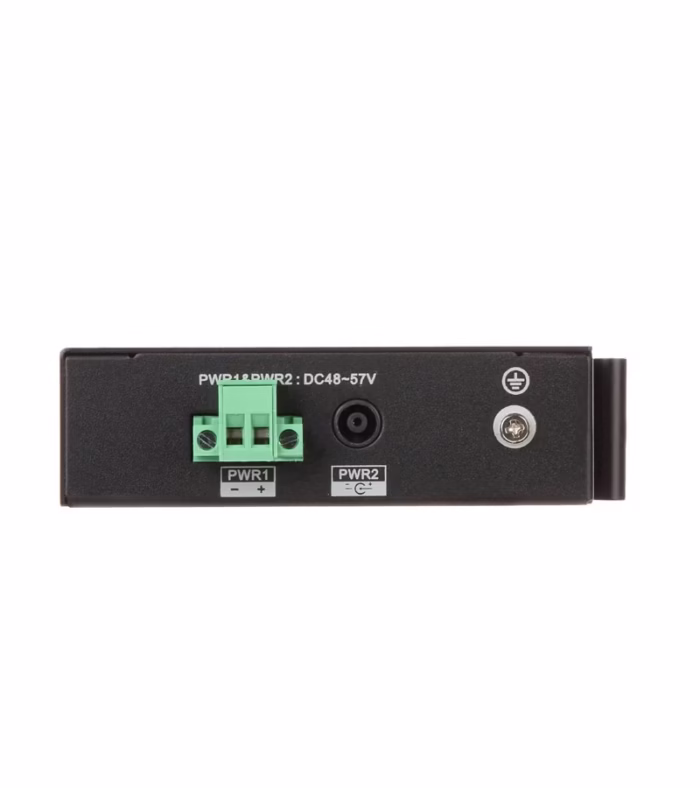 Switch PoE de W con  Puertos Poe y  Puertos Lan Dahua DH PFS ET  Switch PoE Fast Ethernet de W con Soporte PoE Plus y  Lan Gigabit mbps