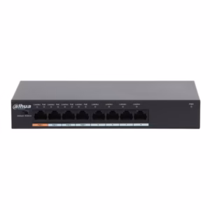 Switch PoE de 96W con 8 Puertos Fast Ethernet Dahua PFS-3009-8ET-96 Switch PoE y PoE+ Plus con 8 Puertos 10/100 Mbps Fast Ethernet Dahua