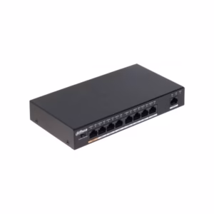 Switch PoE+ de 8 Puertos Dahua PFS-3009-8ET-96 Switch PoE de 96W con 8 Puertos Fast Ethernet Dahua PFS-3009-8ET-96, Switch PoE y PoE+ Plus con 8 Puertos 10/100 Mbps Fast Ethernet Dahua