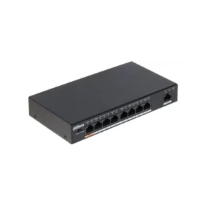 Switch PoE+ de 8 Puertos Dahua PFS-3009-8ET-96 Switch PoE de 96W con 8 Puertos Fast Ethernet Dahua PFS-3009-8ET-96, Switch PoE y PoE+ Plus con 8 Puertos 10/100 Mbps Fast Ethernet Dahua