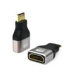 Adaptador Mini HDMI a HDMI 8K American NET GP-H-MINI-M Convertidor Mini HDMI a HDMI Hembra 8K American NET GP-H-MINI/M