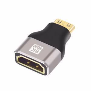 Adaptador Mini HDMI a HDMI 8K American NET GP-H-MINI-M Convertidor Mini HDMI a HDMI Hembra 8K American NET GP-H-MINI/M