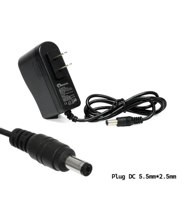 Adaptador de 12v 1A American NET GP-305-12-1 Adaptador de Voltaje Regulado de 12V 2A con Punta 5.5mm x 2.5mm American NET GP-305-(12-1)