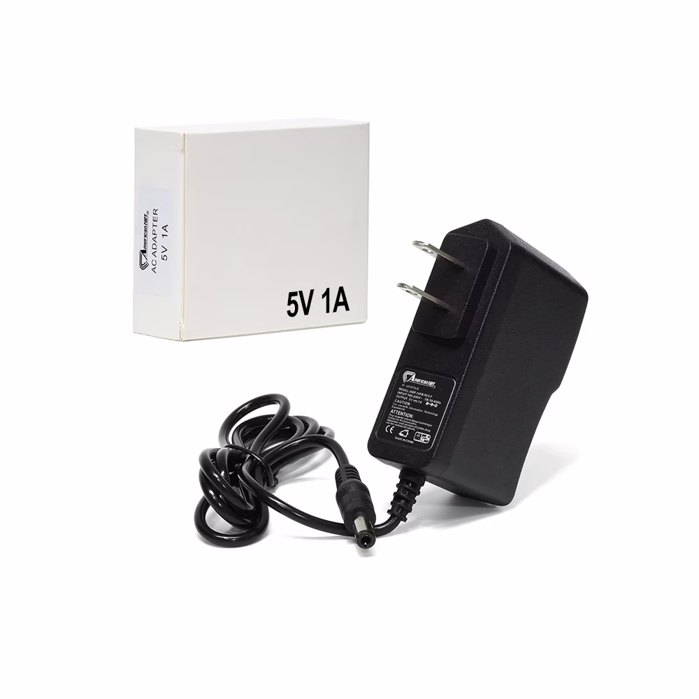 Adaptador de v A American NET GP    Adaptador de Voltaje Regulado de V A con Punta mm x mm American NET GP    Transformador para Cámara IP de V A