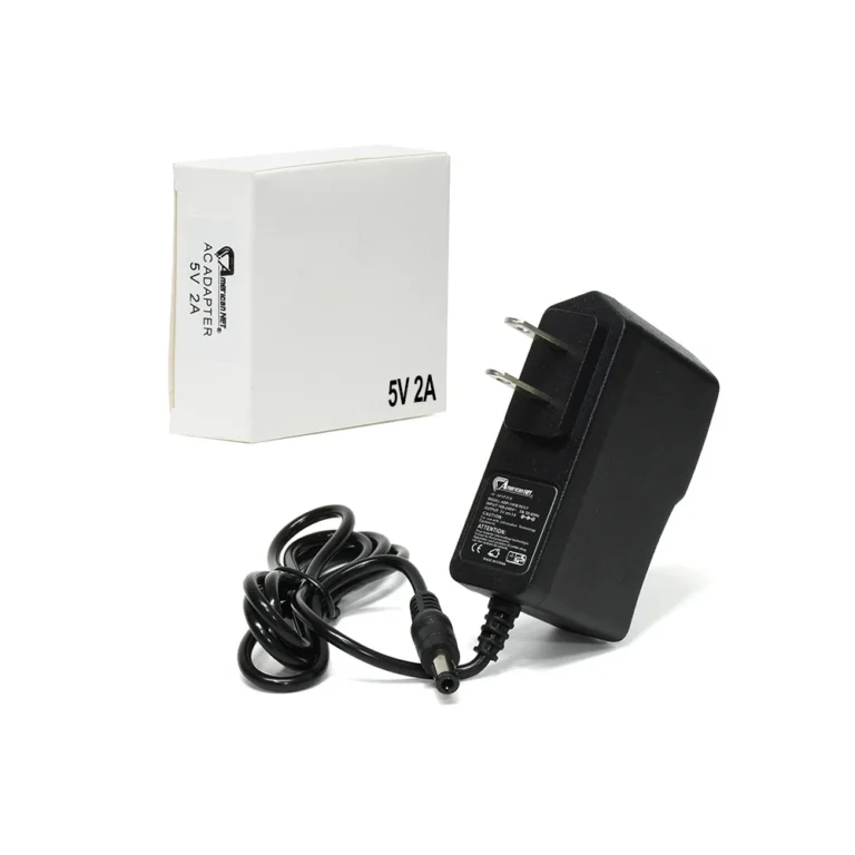 Adaptador de 5v 2A American NET GP-305-5-2 Adaptador de Voltaje Regulado de 5V 2A con Punta 5.5mm x 2.5mm American NET GP-305-(5-2), Transformador para Cámara IP de 5V 2A