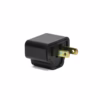 Adaptador de Enchufe con Eliminador de Tierra Opalux P N Adaptador Eliminador de Tierra color Negro con Espiga Plana