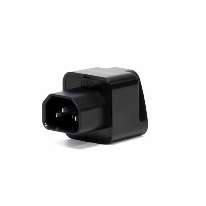 Adaptador para UPS C a NEMA   Opalux OP  RNG Adaptador UPS C a Socket de Enchufe Universal   Color Negro 