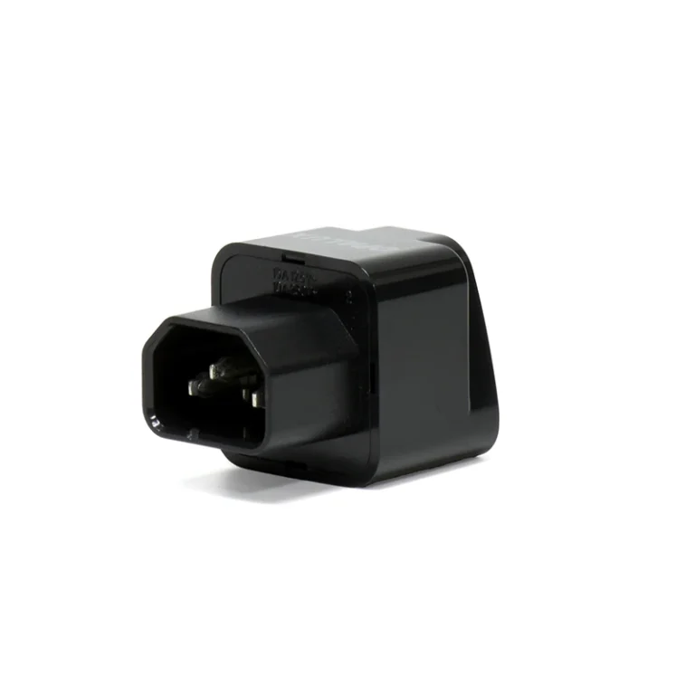 Adaptador para UPS C14 a NEMA - Opalux OP-603-RNG Adaptador UPS C14 a Socket de Enchufe Universal - Color Negro 