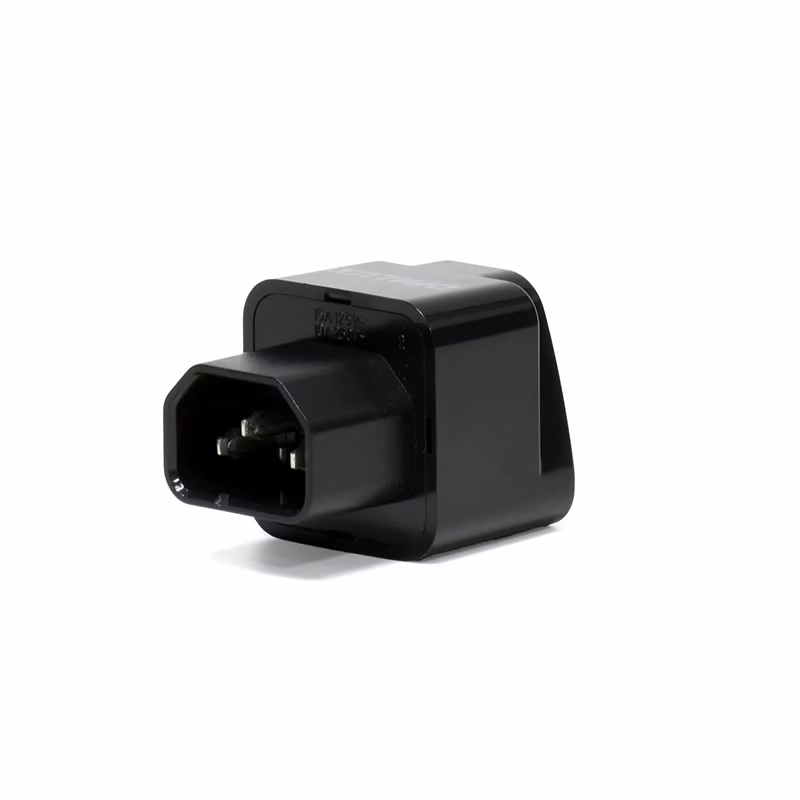 Adaptador para UPS C a NEMA   Opalux OP  RNG Adaptador UPS C a Socket de Enchufe Universal   Color Negro 