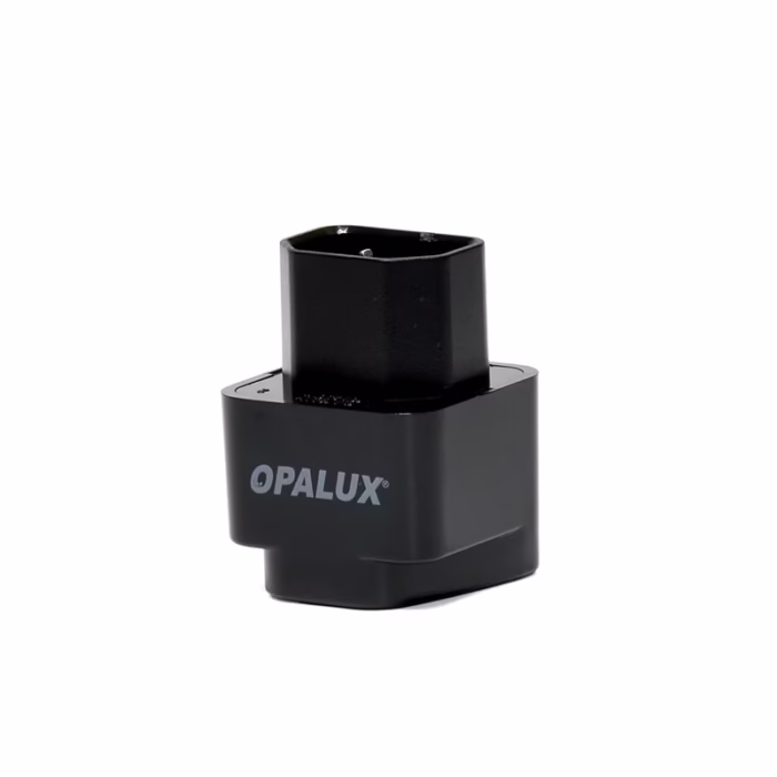 Adaptador para UPS C a NEMA   Opalux OP  RNG Adaptador UPS C a Socket de Enchufe Universal   Color Negro 