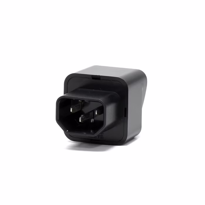 Adaptador para UPS C a NEMA   Opalux OP  RNG Adaptador UPS C a Socket de Enchufe Universal   Color Negro 