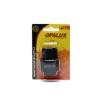 Adaptador para UPS C14 a NEMA - Opalux OP-603-RNG Adaptador UPS C14 a Socket de Enchufe Universal - Color Negro 