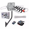 Antena HDTV Giratoria para Exteriores TDT Celestium FD BP Antena HD para Televisión con señal UHF y VHF para Señal Digital Abierta TDT ISDB t y Base Giratorio Amplificado Celestium FD BP