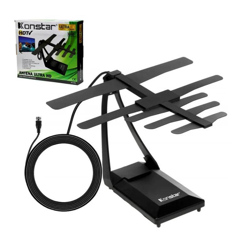 Antena Ultra HD para TV Digital TDT Konstar KS-006 Antena HD para Televisión con señal UHF para Señal Digital Abierta TDT ISDB-t Konstar KS-006