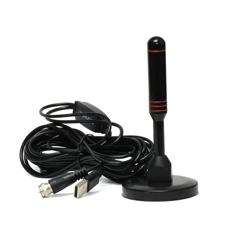 Antena para TV Digital TDT Konstar KS-H02 Antena para Interior Exterior UHFVHF con Base Imantada para Señal Digital Abierta TDT ISDB-t - Konstar KS-H02