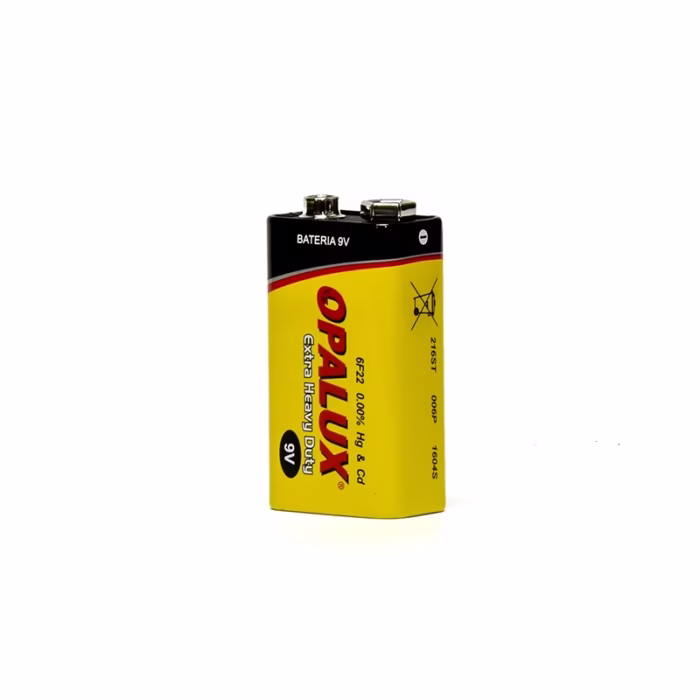 Batería de V  Opalux BAT V | Energía Confiable para tus Dispositivos  Batería de V Opalux BAT V Batería de Carbón de  Voltios F   Opalux BAT V  HD Multimedia PERU SAC