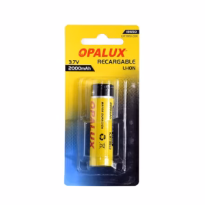 Batería de Li-Ion 3.7V 2000mAh Opalux ICR18650: Potencia portátil para tus dispositivos