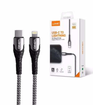 Cable USB C a Lightning LDNIO LC |  Metro y W Power Delivery para iPhone y iPad