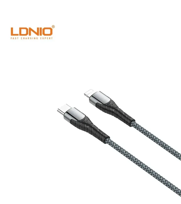 Cable USB C a Lightning de 1 Metro de 30W Ldnio LC111-30W Cable USB Tipo C de 1MT  marca Ldnio LC111-30W LC101-30W Cable de Datos y Carga por USB C para Celular ó Tableta
