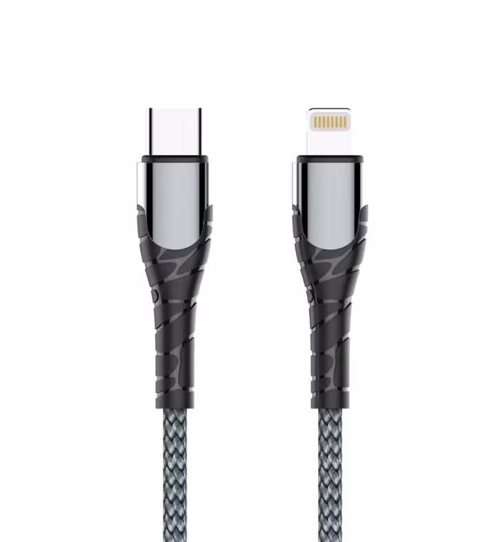 Cable USB C a Lightning de  Metro de W Ldnio LC W Cable USB Tipo C de MT  marca Ldnio LC W LC W Cable de Datos y Carga por USB C para Celular ó Tableta
