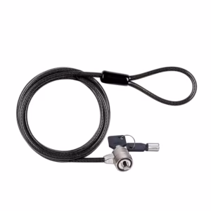 Cable de Seguridad para Laptop con Llave American NET GP-250-LL Cable de Seguridad para Laptop Con Llave y Cable Siliconado de color Negro Llave American NET GP-250(LL)1.8M
