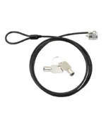 Cable de Seguridad para Laptop con Llave American NET GP-250-LL Cable de Seguridad para Laptop Con Llave y Cable Siliconado de color Negro Llave American NET GP-250(LL)1.8M