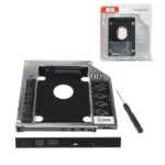 Caddy para Disco Duro y SSD de 9.5mm - American NET GP-195-CADDY Adaptador Caddy para Disco SSD y HDD de 2.5" Pulgadas de 9.5mm American NET GP-195(CADDY)