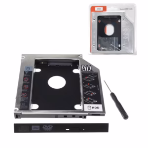 Caddy para Disco Duro y SSD de 9.5mm - American NET GP-195-CADDY Adaptador Caddy para Disco SSD y HDD de 2.5" Pulgadas de 9.5mm American NET GP-195(CADDY)