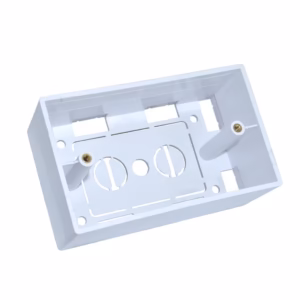 Caja Modular 4x2 Blanco LT USA LT-240 Caja de Montaje 4x2 Color Blanco LT-USA LT-240