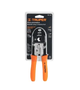 Crimping RJ45 Truper PRJ-45 Alicate para Ponchar RJ45 Crimping Truper PRJ-45 18342