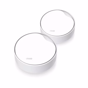 Deco X50-PoE Pack-2 Sistema Mesh WiFi6 Mesh con AI AX3000 Sistema Deco Mesh X50-PoE con Wi-Fi 6 y Inteligencia Artificial AX3000 Pack de 2 Equipos